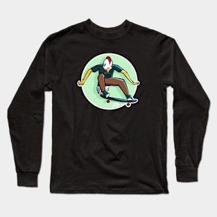 Skate Chicken Long Sleeve T-Shirt